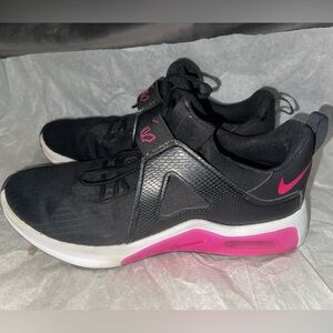 Nike Air Max Bella TR 5 Running Shoes Women's 8 Black Rush Pink